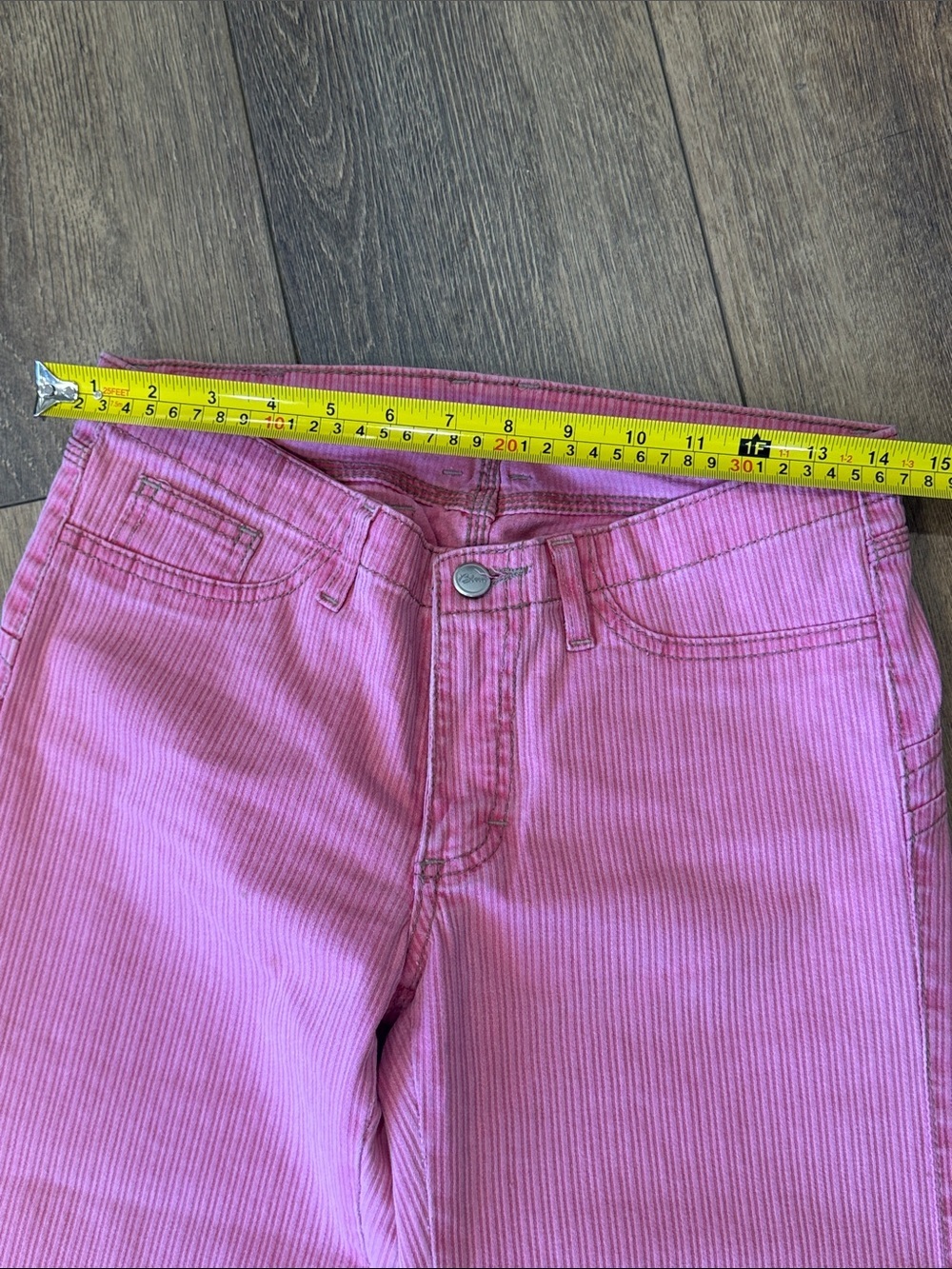 Bleus Pink Corduroy Two-Piece Jacket and Pants Set Size M - Picture 8 of 14